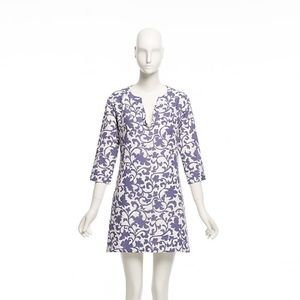 J. Crew Linen Floral Dress